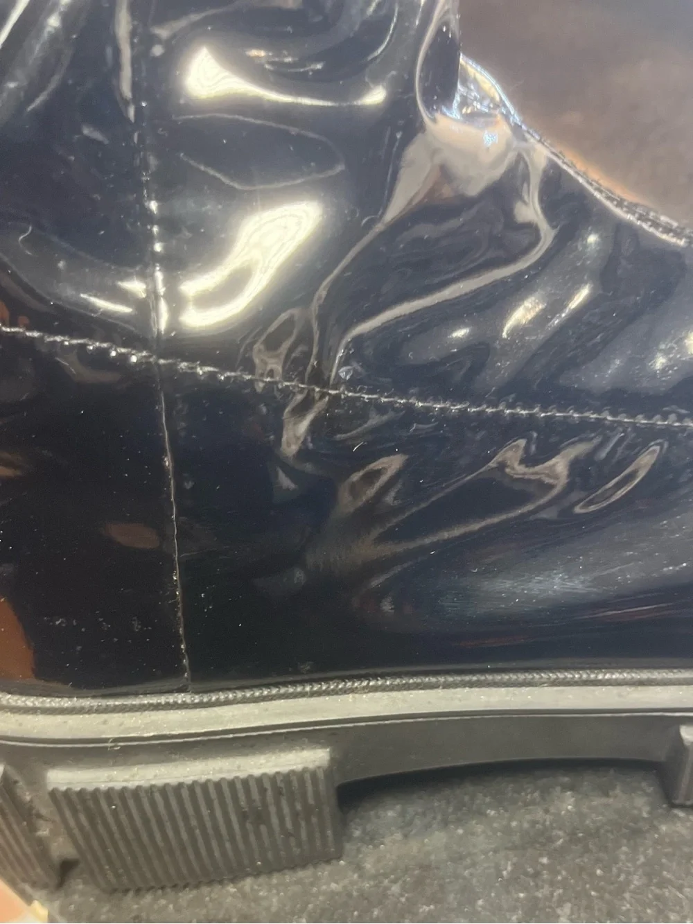Sz 10 Zara Stylish Black Knee-High Boots